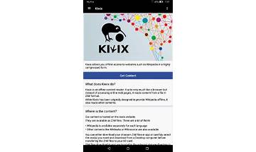 Kiwix: App Reviews; Features; Pricing & Download | OpossumSoft